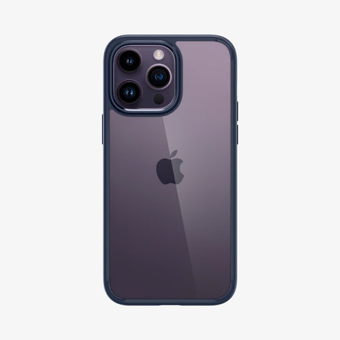 ACS04816 - iPhone 14 Pro Max Case Ultra Hybrid in crystal clear showing the back